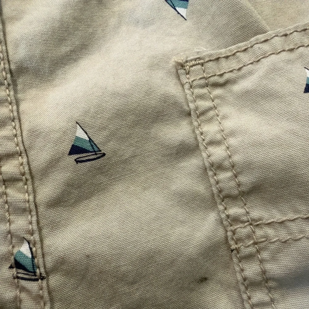 Oshkosh Bgosh Overalls Shortalls Sailboats Boats 3T